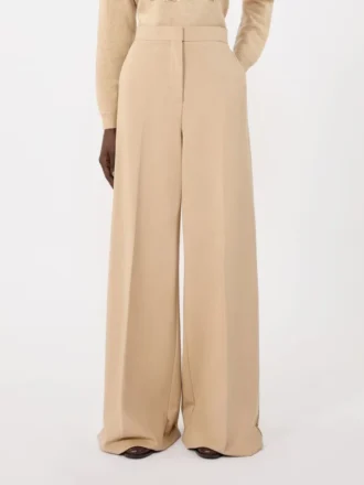 Pantalon en jersey compact, albino