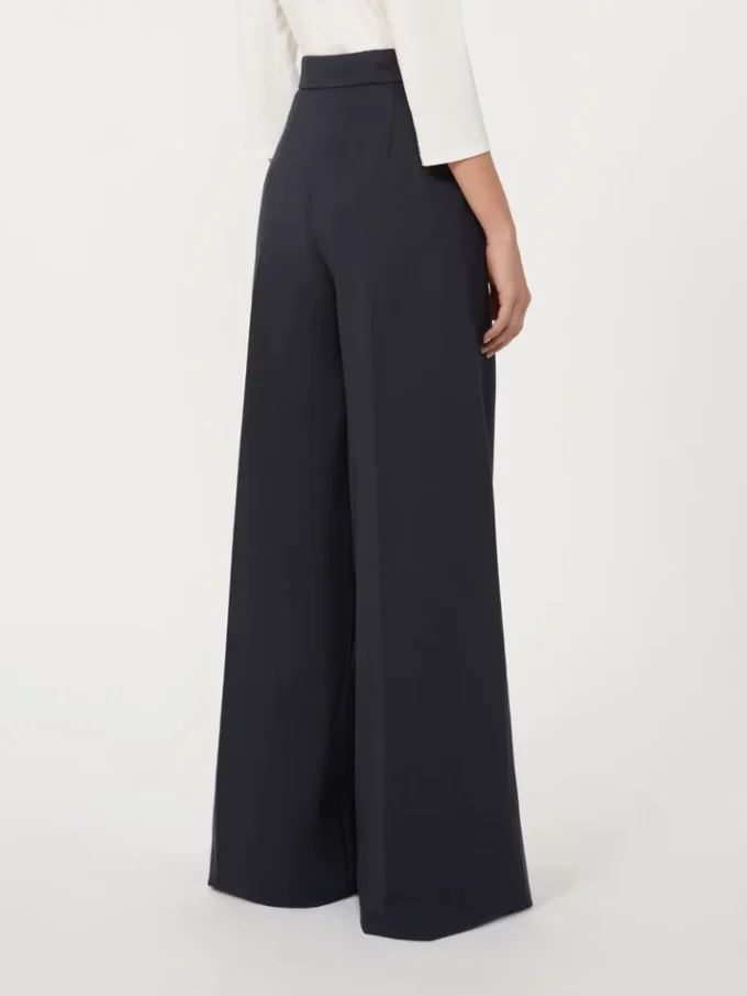 Pantalon en jersey compact, bleu outremer Pantalon en jersey compact, bleu outremer