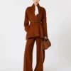 Veste style robe couleur camel, terra cotta Veste style robe couleur camel, terra cotta