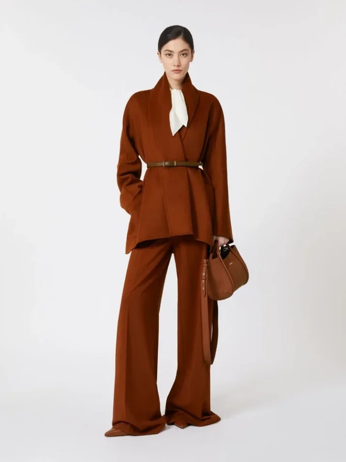 Veste style robe couleur camel, terra cotta Veste style robe couleur camel, terra cotta