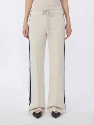 Pantalon en jersey de coton, écru