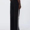 Pantalon en jersey de coton, noir Pantalon en jersey de coton, noir