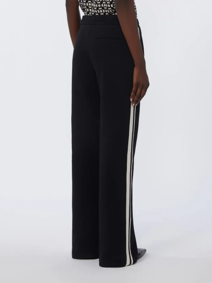 Pantalon en jersey de coton, noir Pantalon en jersey de coton, noir