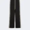 Pantalon en jersey de coton, noir Pantalon en jersey de coton, noir