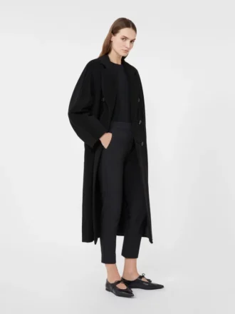 Pantalon en jersey de viscose, noir Pantalon en jersey de viscose, noir
