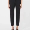 Pantalon en jersey de viscose, noir