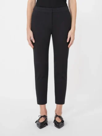 Pantalon en jersey de viscose, noir Pantalon en jersey de viscose, noir