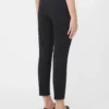 Pantalon en jersey de viscose, noir