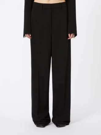 Pantalon en jersey, noir Pantalon en jersey, noir