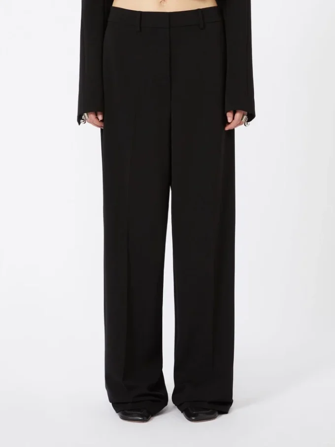 Pantalon en jersey, noir