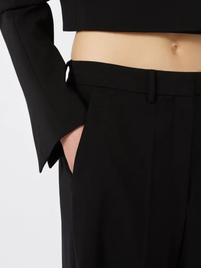 Pantalon en jersey, noir