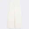 Pantalon en jersey scuba, ivoire