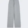 Pantalon en laine et cachemire, gris moyen Pantalon en laine et cachemire, gris moyen