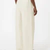 Pantalon en lin et soie, beige Pantalon en lin et soie, beige