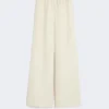 Pantalon en lin et soie, beige Pantalon en lin et soie, beige