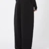 Pantalon en molleton, noir Pantalon en molleton, noir