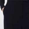 Pantalon en piqué de laine, bleu outremer