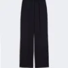 Pantalon en pure laine, bleu marine Pantalon en pure laine, bleu marine