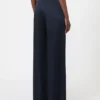Pantalon en satin Envers, bleu nuit Pantalon en satin Envers, bleu nuit