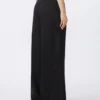 Pantalon en toile de lin, noir Pantalon en toile de lin, noir