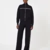 Pantalon en viscose stretch, bleu marine Pantalon en viscose stretch, bleu marine