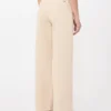Pantalon large en coton drill, couleur sable Pantalon large en coton drill, couleur sable