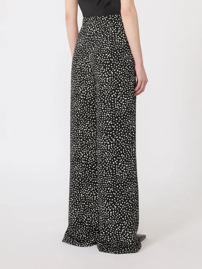 Pantalon Sabla imprimé, noir Pantalon Sabla imprimé, noir