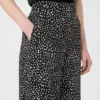 Pantalon Sabla imprimé, noir Pantalon Sabla imprimé, noir