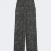 Pantalon Sabla imprimé, noir Pantalon Sabla imprimé, noir
