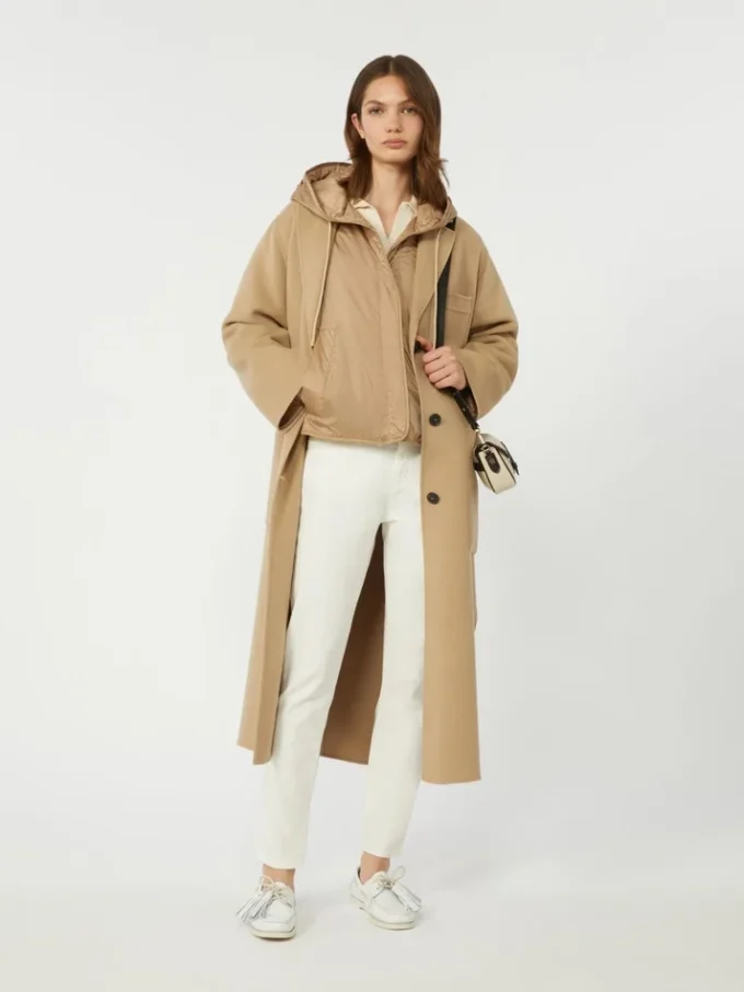 Pantalon slim en coton stretch, blanc Pantalon slim en coton stretch, blanc