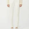 Pantalon slim en coton stretch, blanc Pantalon slim en coton stretch, blanc