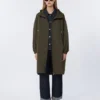 Parka en taffetas déperlant, vert Parka en taffetas déperlant, vert