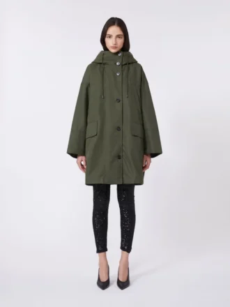 Parka en toile déperlante, kaki Parka en toile déperlante, kaki