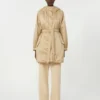 Parka matelassée réversible en toile déperlante, beige Parka matelassée réversible en toile déperlante, beige