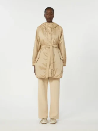 Parka matelassée réversible en toile déperlante, beige