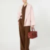 Peignoir en laine, cachemire et soie, rose Peignoir en laine, cachemire et soie, rose