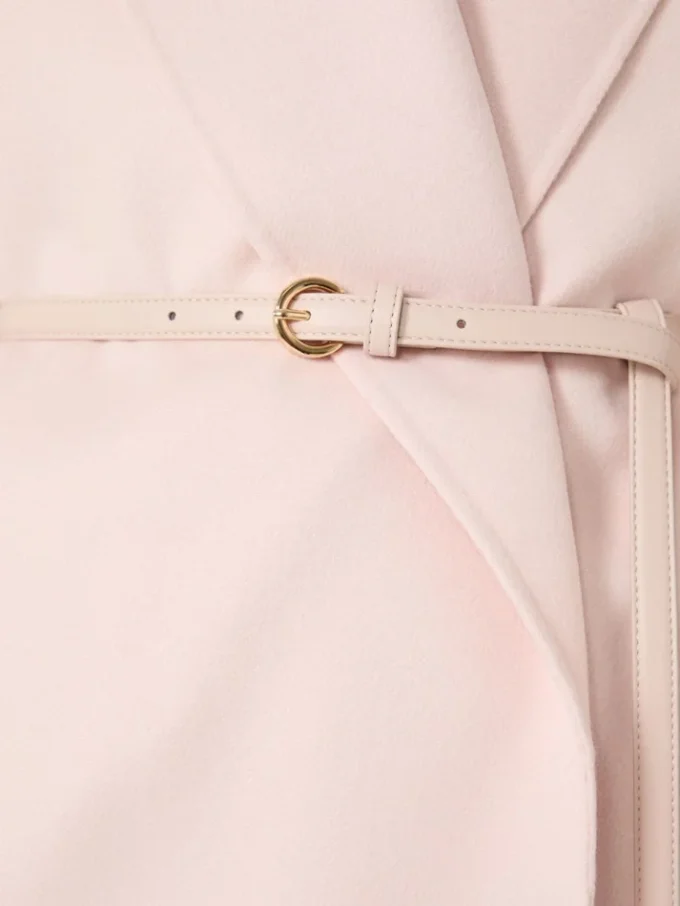Peignoir en laine, cachemire et soie, rose Peignoir en laine, cachemire et soie, rose