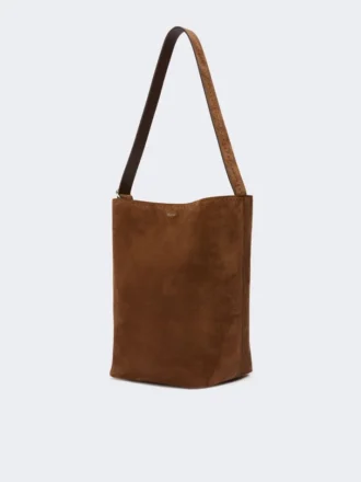 petit sac archetipo en cuir refendu marron fonc 2 330x440 - Petit sac Archetipo en cuir refendu, marron fonc&eacute;