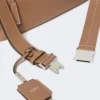 Petit sac à bandoulière en cuir, marron