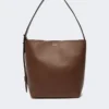 Petit sac en cuir Archetipo, marron