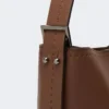 Petit sac en cuir Archetipo, marron