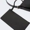 Petit sac en cuir Archetipo, noir