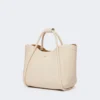 Petit sac marin en cuir, couleur glace