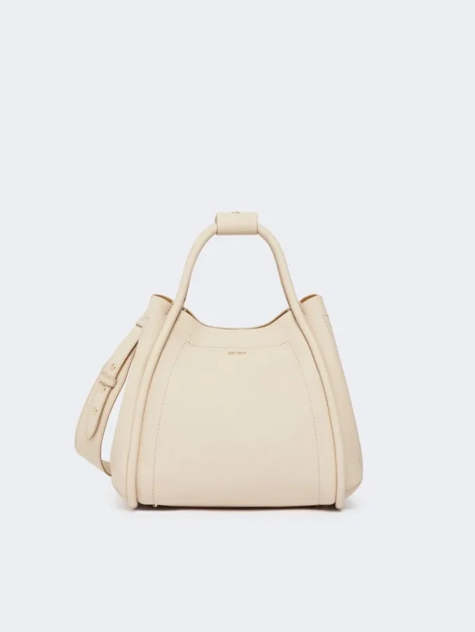 Petit sac marin en cuir, couleur glace