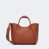Petit sac marin en cuir, couleur rouille Petit sac marin en cuir, couleur rouille