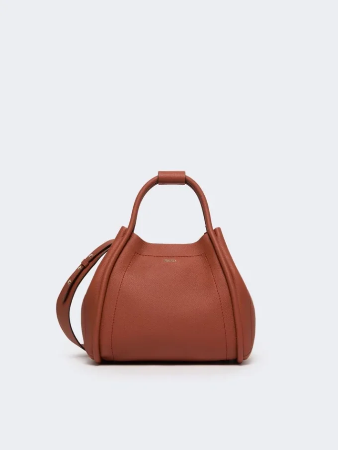 Petit sac marin en cuir, couleur rouille Petit sac marin en cuir, couleur rouille