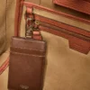 Petit sac marin en cuir, couleur rouille Petit sac marin en cuir, couleur rouille