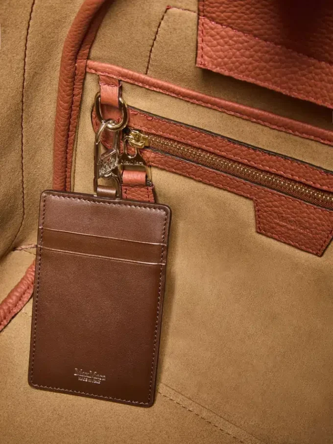 Petit sac marin en cuir, couleur rouille Petit sac marin en cuir, couleur rouille