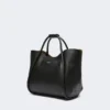 Petit sac Marine en cuir, noir
