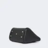 Petit sac Marine en cuir, noir